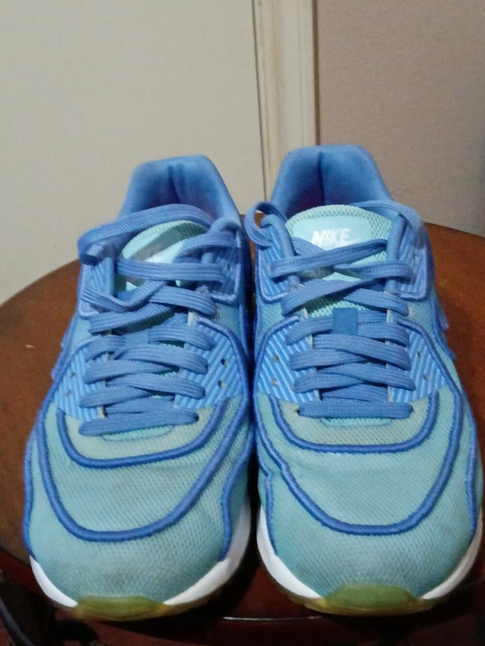 Nike Air Max 90 Ultra 2.0 BR Breathe 917523-400 Women's Size US 7.5 Blue - Picture 5 of 13